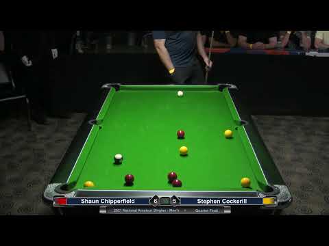 2021 National Men's Singles Quarter Final - Shaun Chipperfield v Stephen Cockerill
