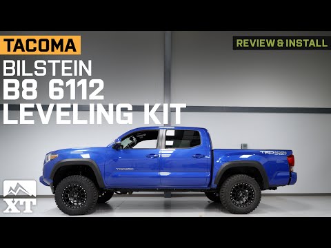 2005-2023 Tacoma Bilstein 0 to 2.50-Inch B8 6112 Front Suspension Leveling Kit Review & Install