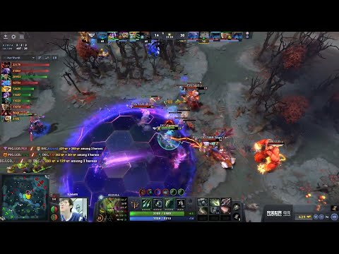 PSG.LGD ame makes a full circle in chrono to dodge aether remnant
