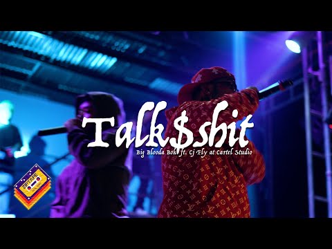 Big Blooda ft Cj Fly - Talk $hit (Live Performanace) at Cartel Studio