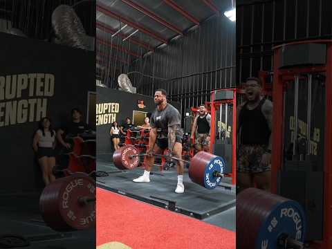 Jamal Browner tenta levantar 510kg 2x!!!