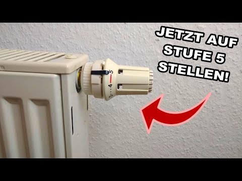 Warum du deine Heizkörper JETZT auf Stufe 5 stellen solltest!