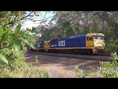 NSW 81 Class locomotives In The Southern Highlands