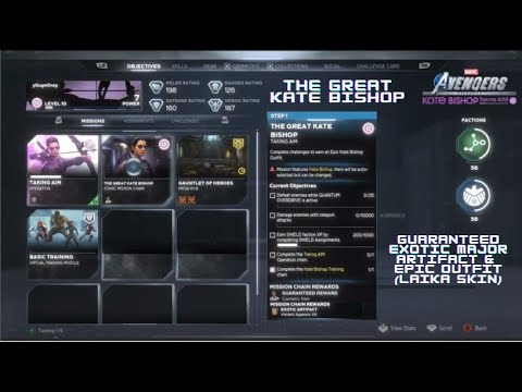 Marvel's Avengers: The Great Kate Bishop Guide | Kate Bishop Iconic Mission Chain