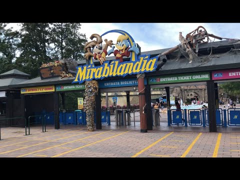 A day tour trailer in Mirabilandia  | Ravenna, Italy 🇮🇹 | travel vlog @Shamraeesel
