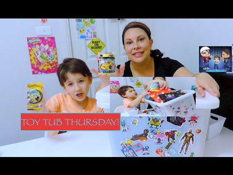 TOY TUB Lucky-Dip Day #6 - Lego, Roary, Star Wars, Spongebob!