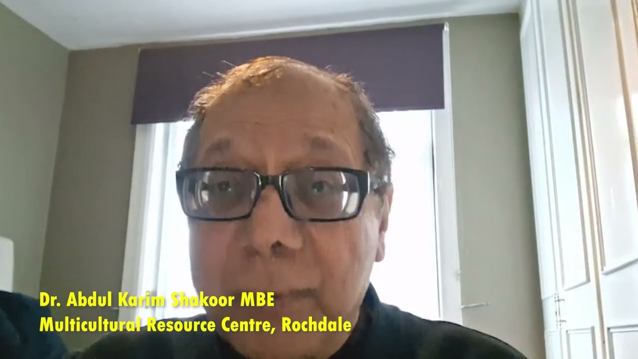 Dr Abdul Shakoor | Multicultural Resource Centre Rochdale | Voices of Rochdale