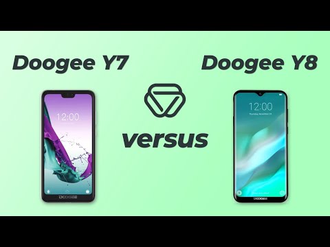 Doogee Y7 vs Doogee Y8 - Vergleich der wichtigsten Unterschiede auf deutsch