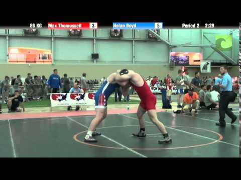 86 KG Max Thomusseit vs Nolan Boyd