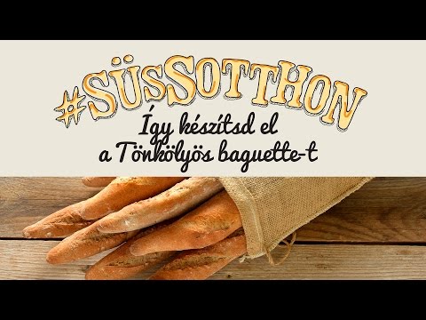 Budafoki élesztő: Tönkölyös baguette