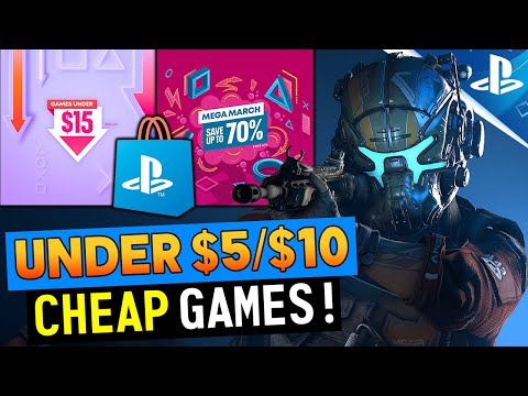 16 AWESOME PSN Game Deals UNDER $5/$10 Now! SUPER CHEAP PS4/PS5 Games! (PlayStation Deals 2023)