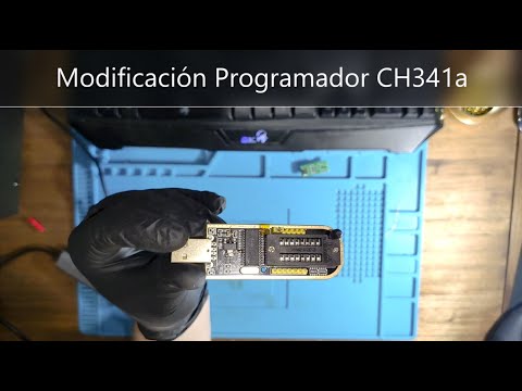 Voltage modification of the CH341a mini programmer