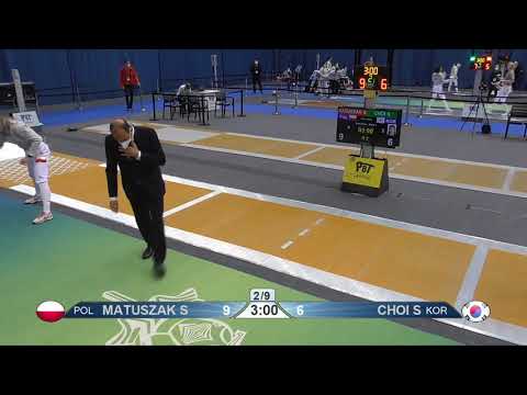 2021 Budapest Womens Sabre Team T04 POL vs KOR
