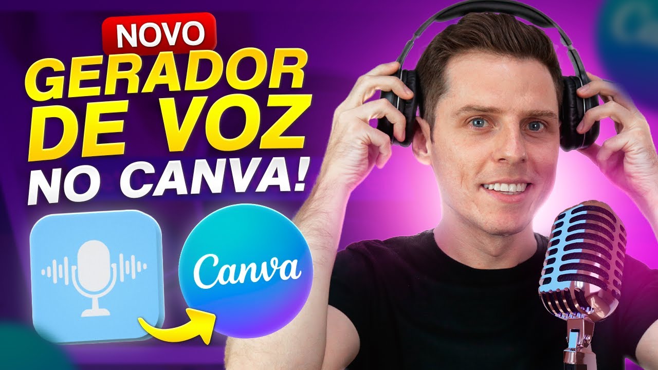 Novo Gerador de Voz no Canva - Use I.A para Transformar Texto em Fala