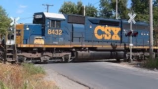 preview picture of video 'CSX Empty Rock Runner on the Hanover Sub'