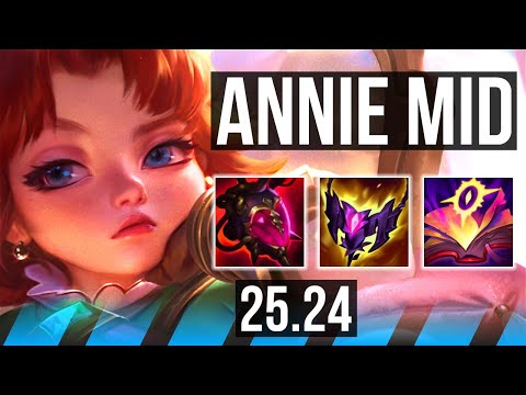 ANNIE vs KATARINA (MID) | KR Master | 25.24