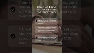 3 Signs SEO strategy is build for 2015