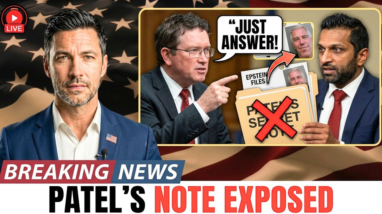 3 Min Ago: Patel's Secret Note EXPOSED — Massie: 