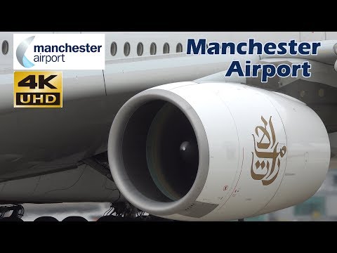 Manchester Airport 24th October 2018 24/10/18 4K HD Plane Spotting Close Up Takeoffs