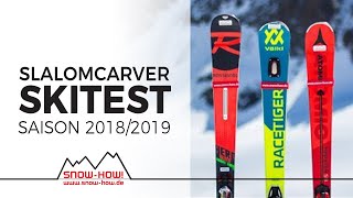 SKITEST: SlalomCarver | Völkl Racetiger SL - Rossignol Hero ST Ti - Atomic Redster S9
