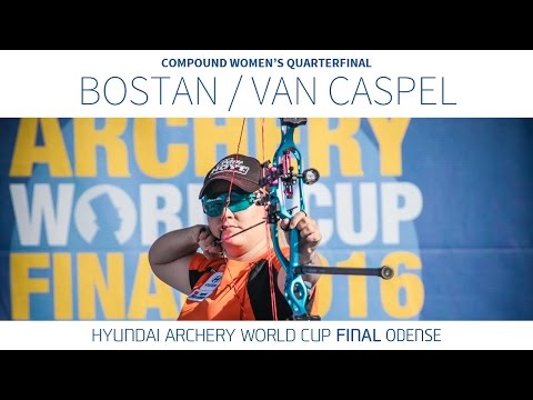 Inge van Caspel v Yesim Bostan – Compound Women’s Quarterfinal | Odense 2016