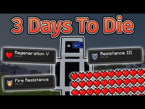 Can I Die in 3 Days in This Minecraft Data Pack?