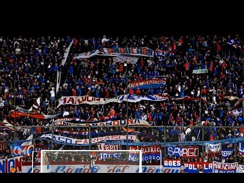 "hay que dejar la vida en la cancha | Hinchada Nacional á´´á´°" Barra: La Banda del Parque &bull; Club: Nacional