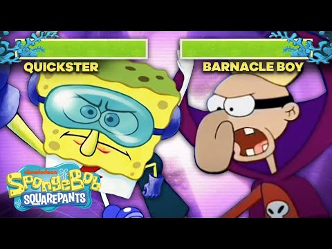If SpongeBob Was a Fighting Arcade Game PART 3 ?SpongeBob SquareOff