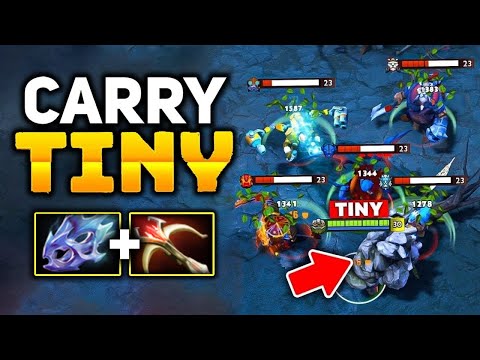 Instant Delete Builds Tiny 30 Kills 🔥🔥🔥 One shot Meta Hard Carry | Dota 2 Gameplay
