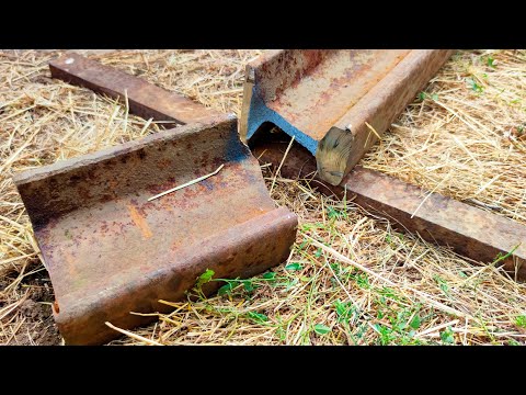 How To Break a Railroad Rail with a Sledge Hammer | Experiment