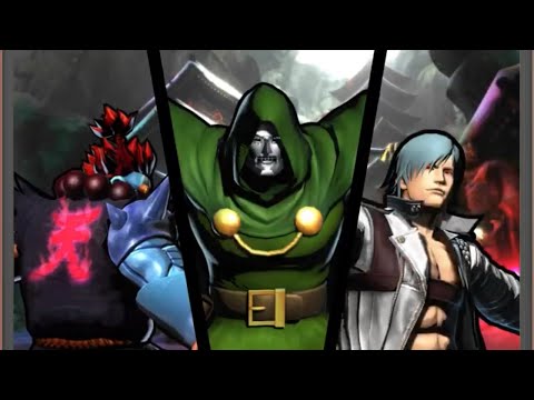 Ultimate Marvel vs Capcom 3: Doctor Doom, Akuma, and Dante arcade playthrough