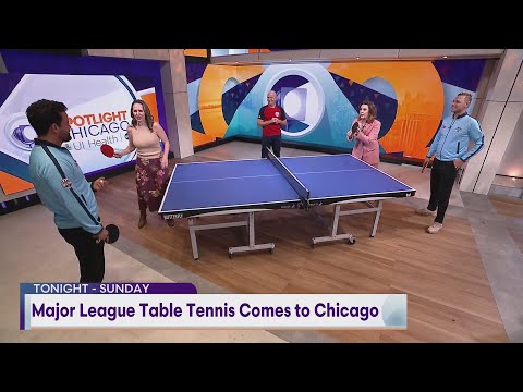 Major League Table Tennis Comes to Chicago