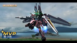 鋼彈 爭鋒對決 王牌機體 ZGMF-X09A 正義鋼彈 開箱測試 - 瑀·大和