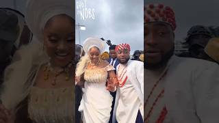 Davido gifts Chioma a brand new SUV as wedding Gift #davido #wedding #shorts