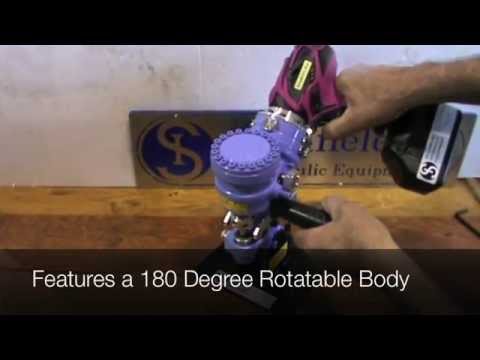 RW-M1B Cordless Hydraulic Hole Puncher from Stainelec Hydraulic Equipment