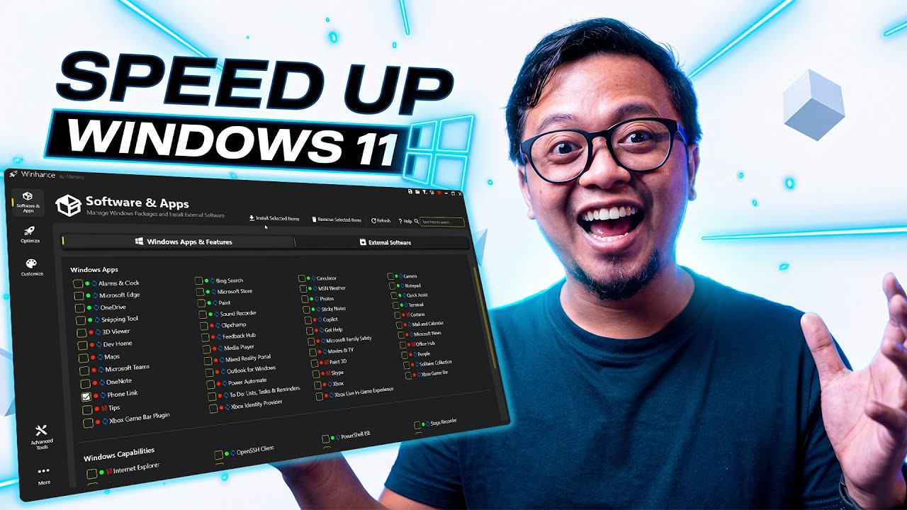 Setting Windows 11 25H2 Biar Makin KENCANG Pakai WinHance