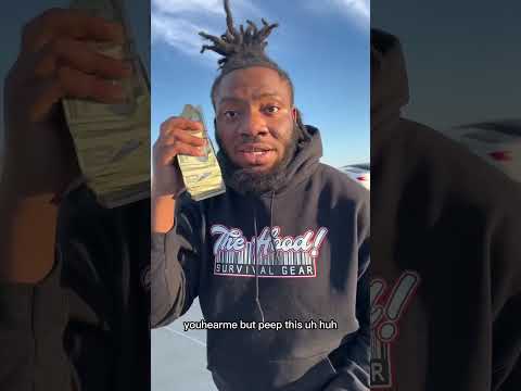How dudes be flexing with stacks of cash 😂😂