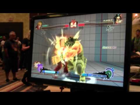 USF4 Top 32 @ CEO2015 - EG Momochi (Ken) vs CORN Alucard (Hugo)