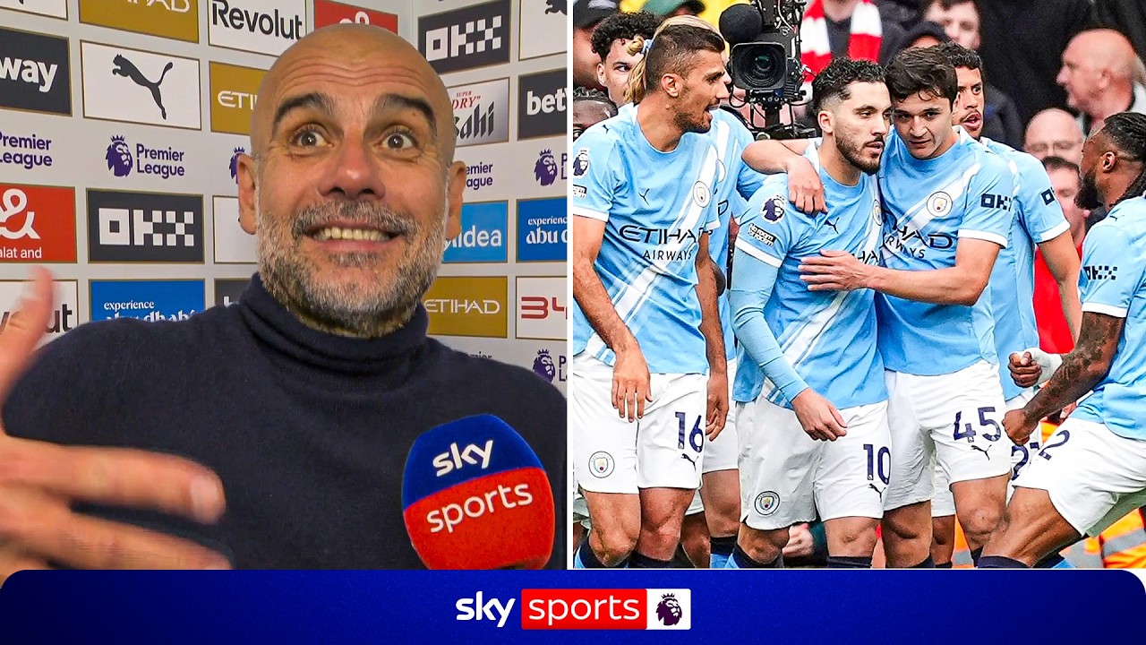 Pep Guardiola FULL post-match reaction after Man City's big win over Arsenal