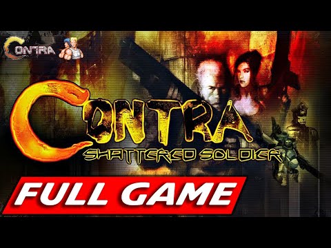 Contra Shattered Soldier - 2 Players Co-op - Full Gameplay Walkthrough (4K 60FPS) No Commentary