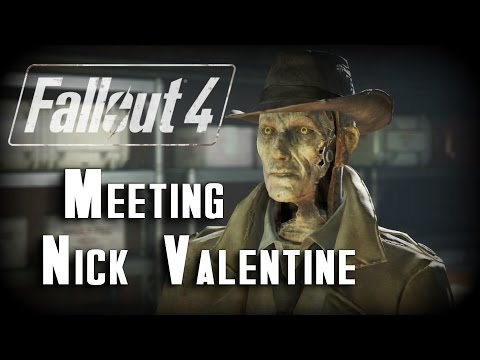 Fallout 4: Meeting Nick Valentine