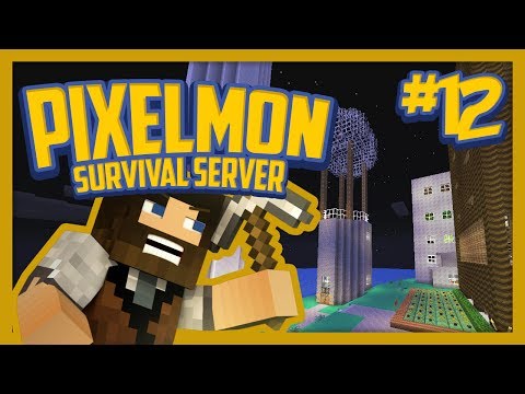 Pixelmon Survival Server (Minecraft Pokemon Mod) Lets Play Ep.12 Caspian Town!