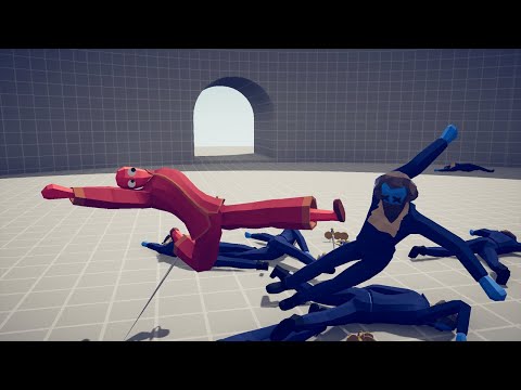 KUNG FU vs 5x UNITS - TABS - Totally Accurate Battle Simulator