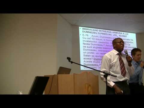 Fr. Wisper Gwena - Scopul Intreit Al Lui Dumnezeu - Prima Componenta 29.iunie.2014