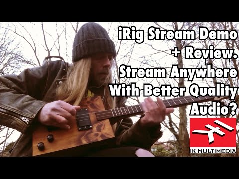 iRig Stream - Demo + Review. Will it give you better livestream audio?