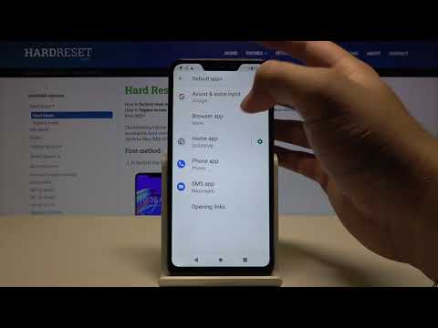 How to Change Default Apps on Asus Zenfone Max M2 – Manage Default Apps