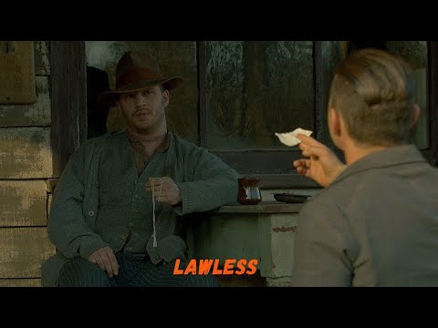 Lawless: Blood Brothers. Money on the deal, and the names of blood killers Forrest Bondurant (Hardy)