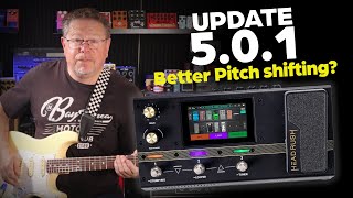 Headrush update 5.0.1 | Better pitch shifting?