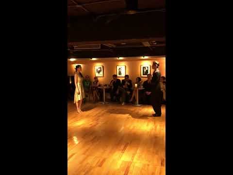 Agustin y Samantha dance "La morocha" at NTU Tango Club Milonga Guapa