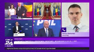 Remus Ștefureac: Nu știm ce va face USR. Putem să asistăm la surprize